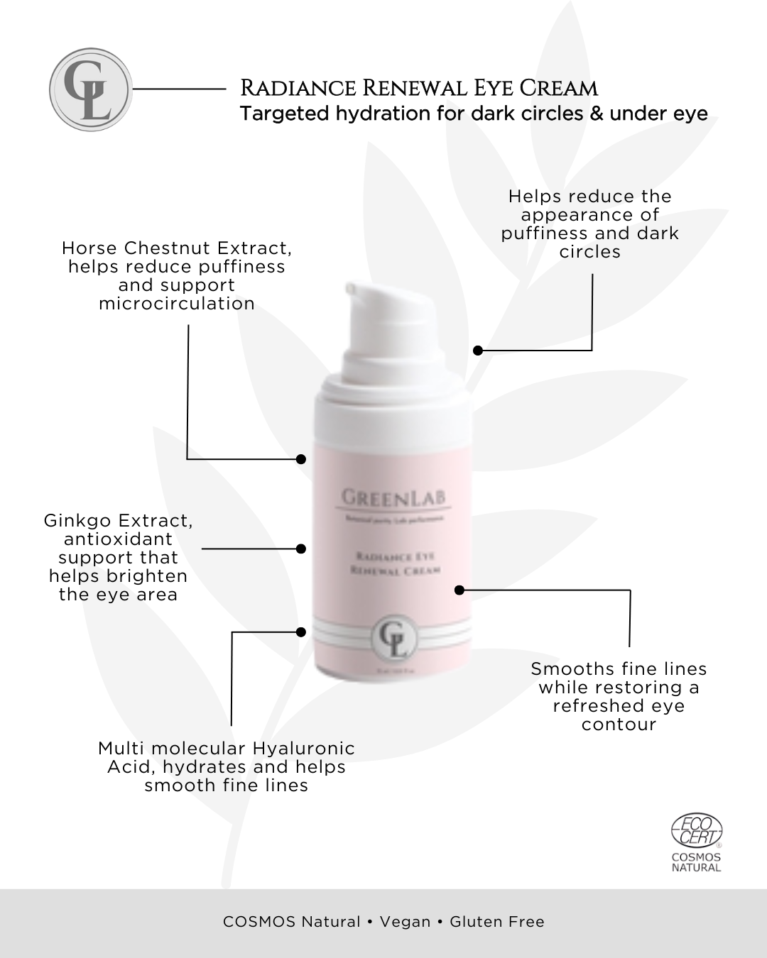 Crème contour des yeux éclat - 15 ml